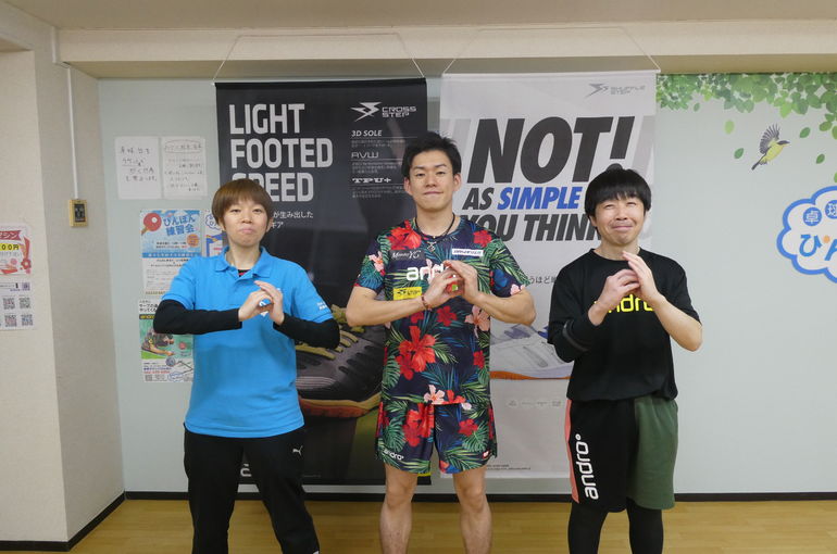 アンドロジャパンの「a」を作ってハイポーズ！