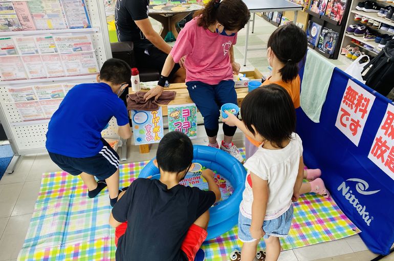 卓球場で縁日？！卓球ラウンジぴんぽんは子供イベントやっています！