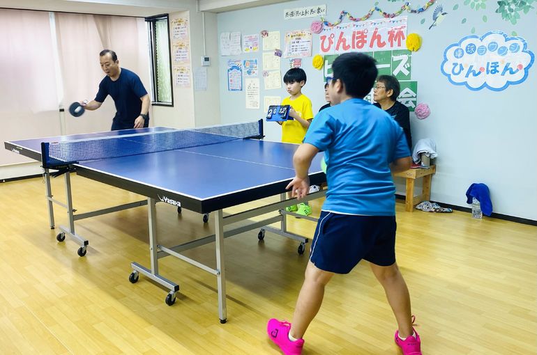 東京都八王子市の初心者限定卓球大会！卓球ラウンジぴんぽん